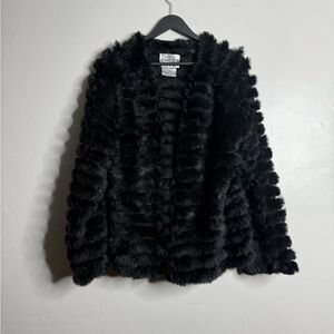 Chico's Black Teddy Jacket/sweater